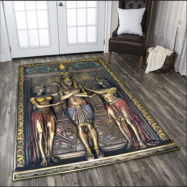 Ancient Egypt 3D All Over Printed Rug