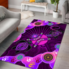 Aboriginal Naidoc Week 2021 Purple Turtle Lizard Sun Rug