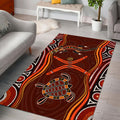 Aboriginal Naidoc Week heal the Lizard and Turtle 3D print Rug