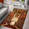 The Great Hypostyle Hall of Karnak temple complex Ancient Egypt Rug