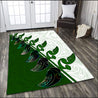 New Zealand Aotearoa Koru Fern Kiwi Rug ML
