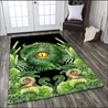 Seashell And Fern Eyes Rug