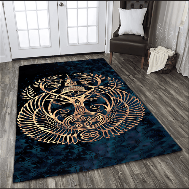 Ancient Egypt 3D All Over Printed Rug