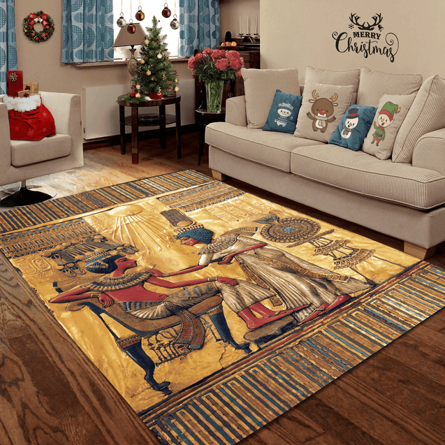 Ancient Egypt 3D All Over Printed Rug