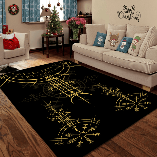 Viking 3D All Over Printed Rug