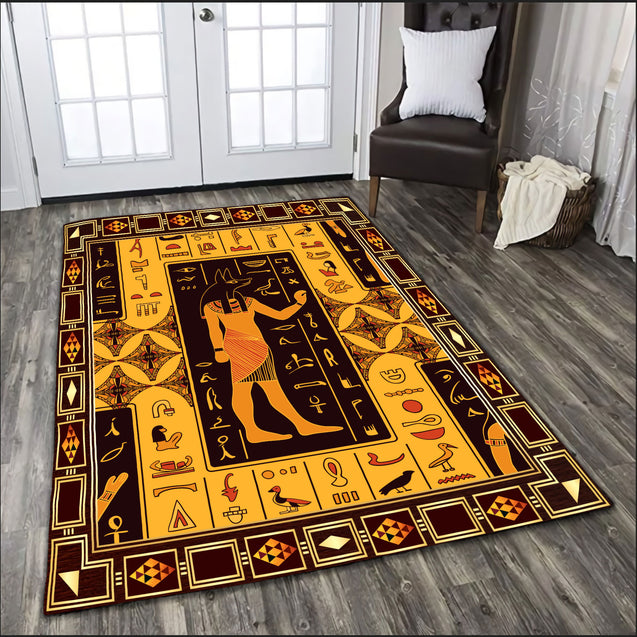 Ancient Egypt 3D All Over Printed Rug