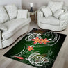 Amazing Polynesian Frangipani And Tattoo Hawaii Style Rug ML NTN24032106