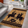 Ancient greece warrior Greek Mythology 3D print Rug