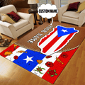 Customize Name Loving Puerto Rico Rug sn09082103