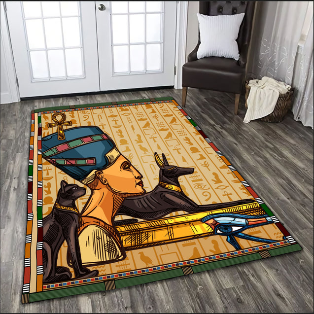 Ancient Egypt 3D All Over Printed Rug