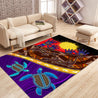 Aboriginal Culture Painting Art Colorful 3D Design Rug