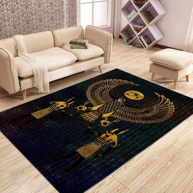 Horus Eye Egypt Anubis Ancient 3D print Rug