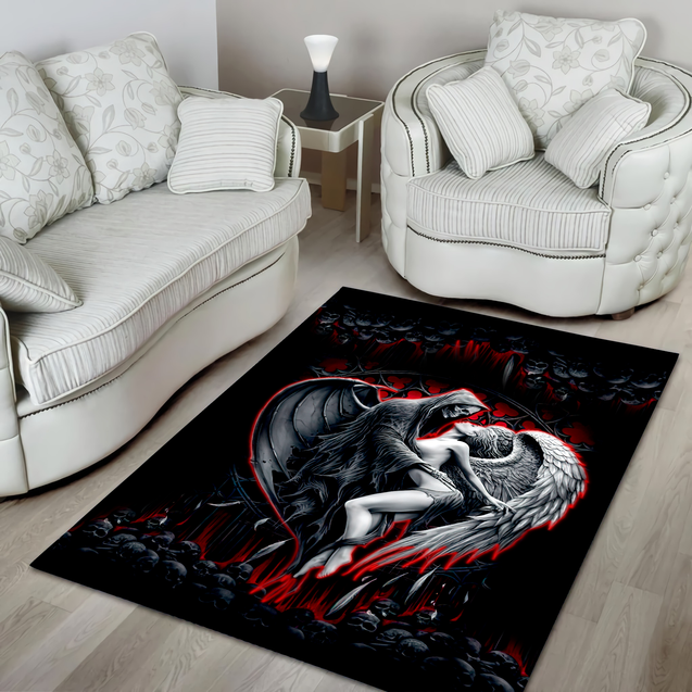 Skull And Beauty Rug MH04062102