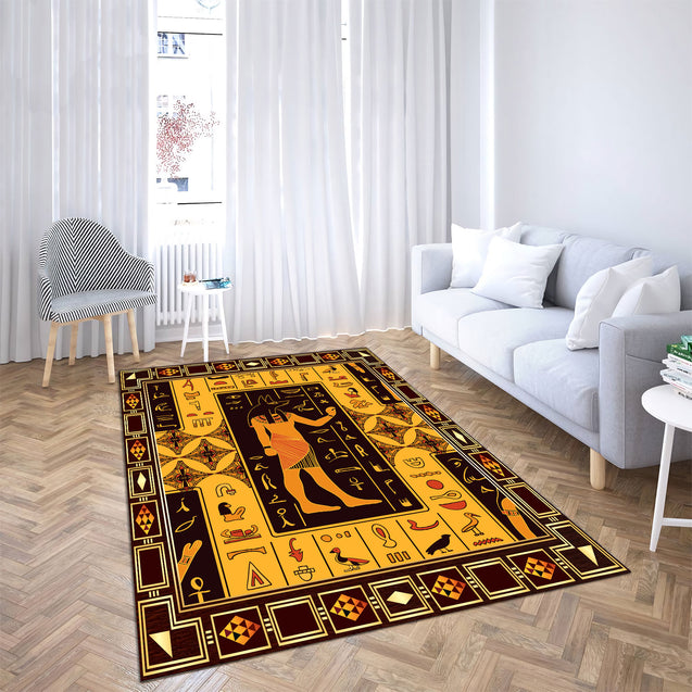 Ancient Egypt 3D All Over Printed Rug