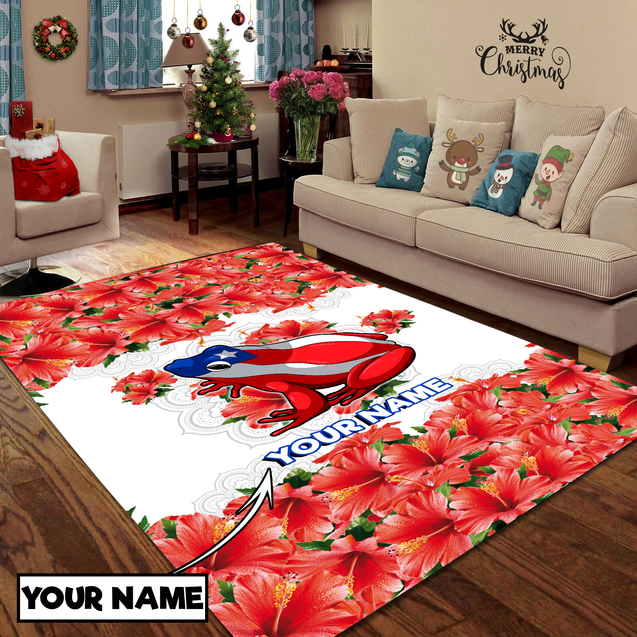 Customize Name Maga Coqui Puerto Rico Rug MH18032102