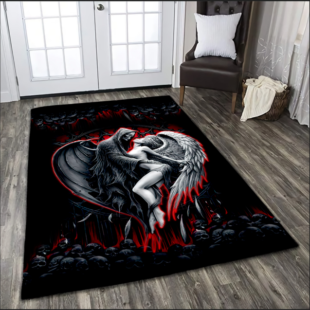 Skull And Beauty Rug MH04062102