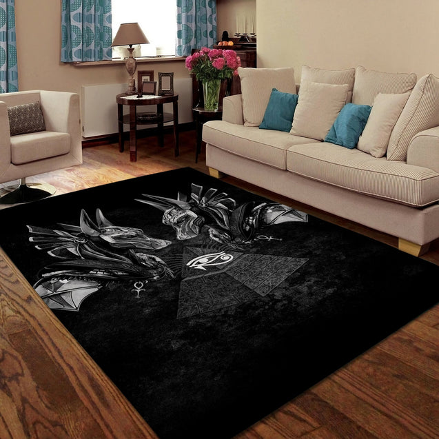 Horus Eye Egypt Anubis Ancient 3D print Rug