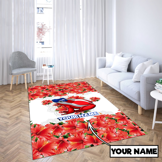 Customize Name Maga Coqui Puerto Rico Rug MH18032102