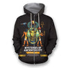 All Over Printed Royalty Shirts-Apparel-HbArts-Zip-Hoodie-S-Vibe Cosy™