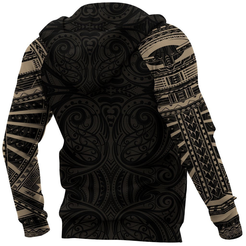 Rugby Aotearoa Tattoo Style All Over Hoodie HC1106-Apparel-Huyencass-Hoodie-S-Vibe Cosy™