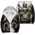 Mexican Skull 3D All Over Printed Unisex Hoodie