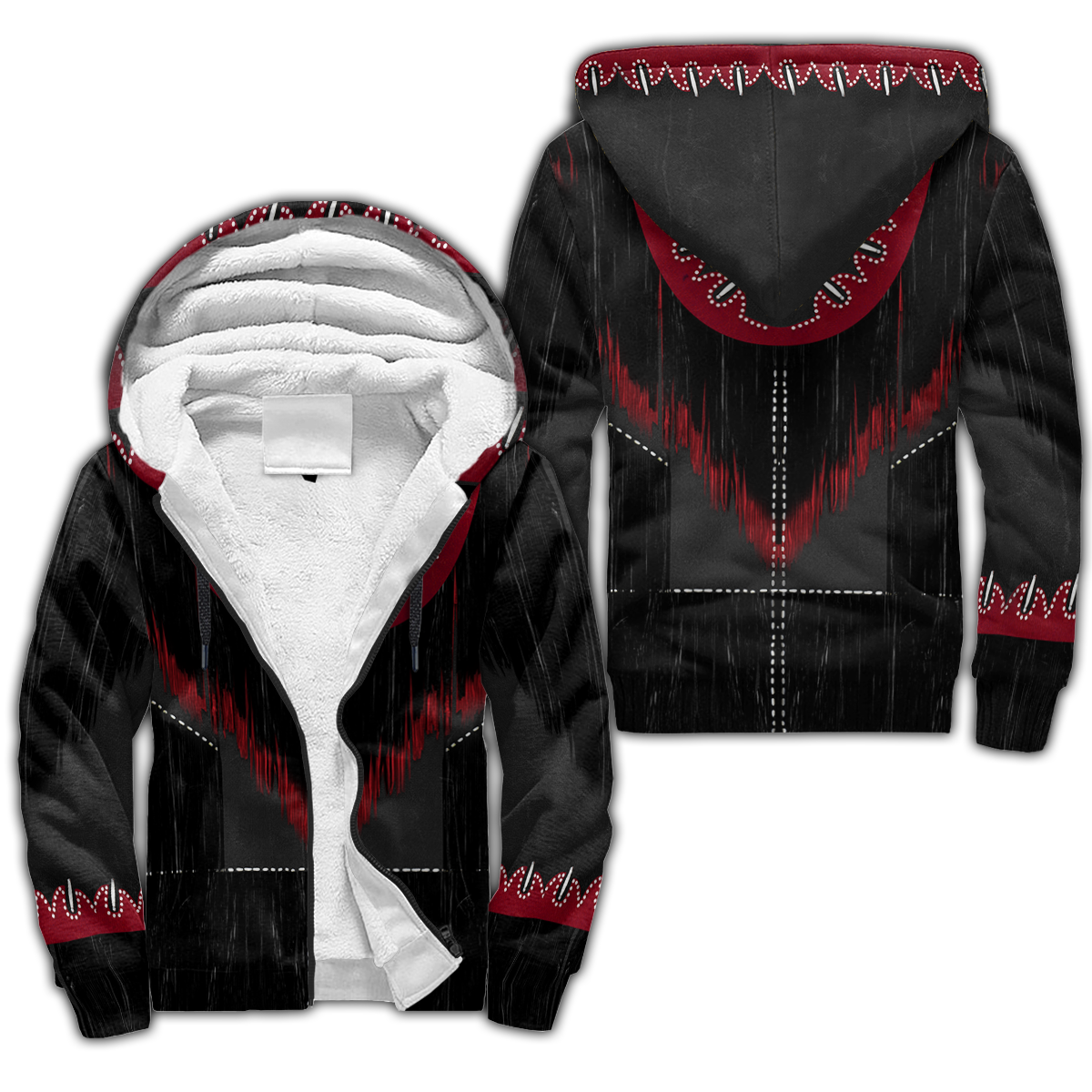 Native Cowboy Jacket No7 Cosplay 3D Over Printed Unisex Deluxe Hoodie ML