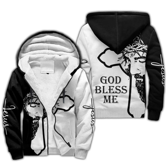 Premium Unisex Hoodie Easter Day Christian Jesus No5 ML God Bless Me