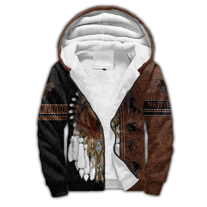 Horse Native American 3D All Over Printed Unisex Shirts