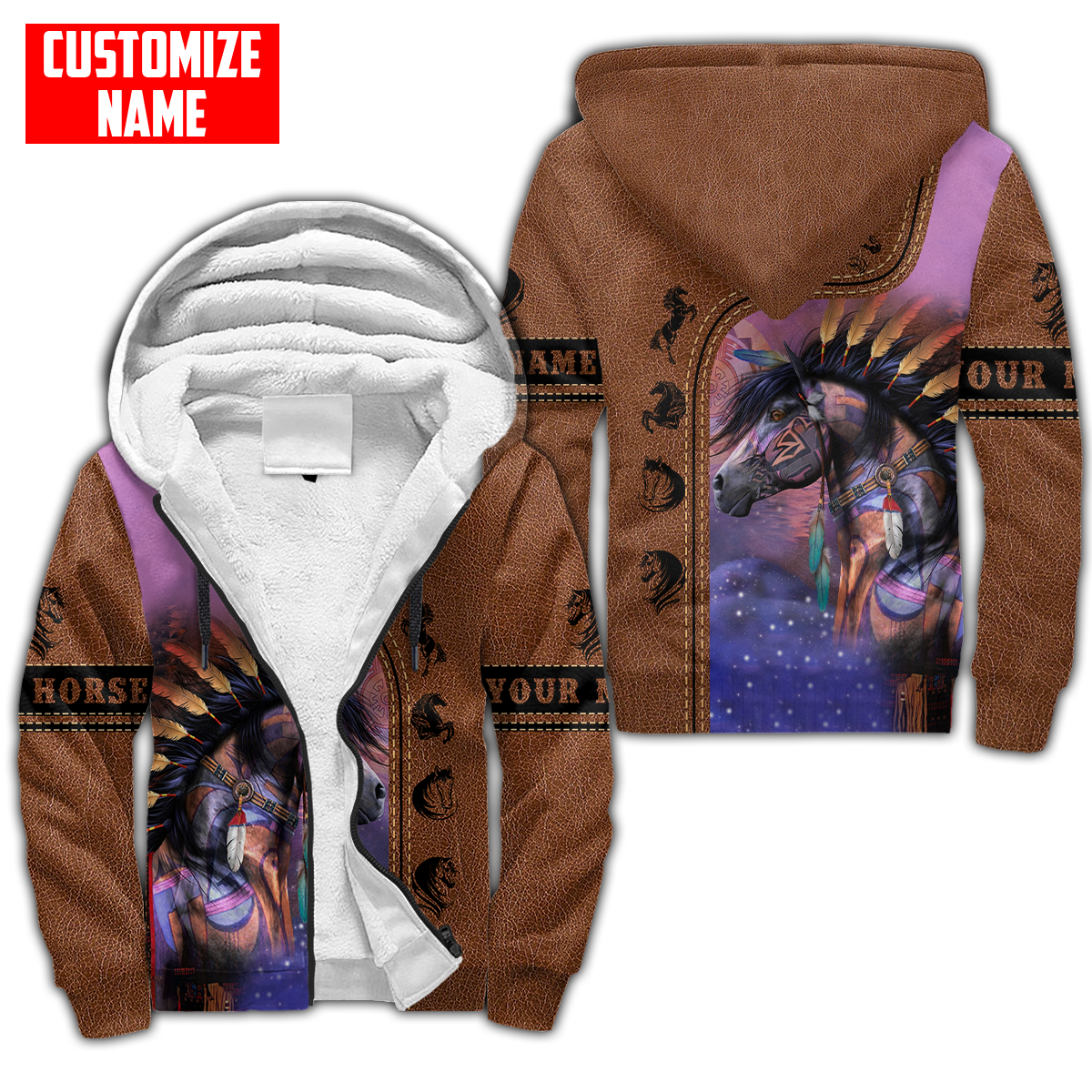 Customized Name Native American 3D All Over Printed Shirts for Women