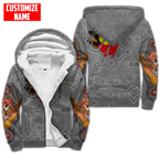 Custom name Aboriginal Australia In my heart Indigenous Painting Art 3D Cloak shirts