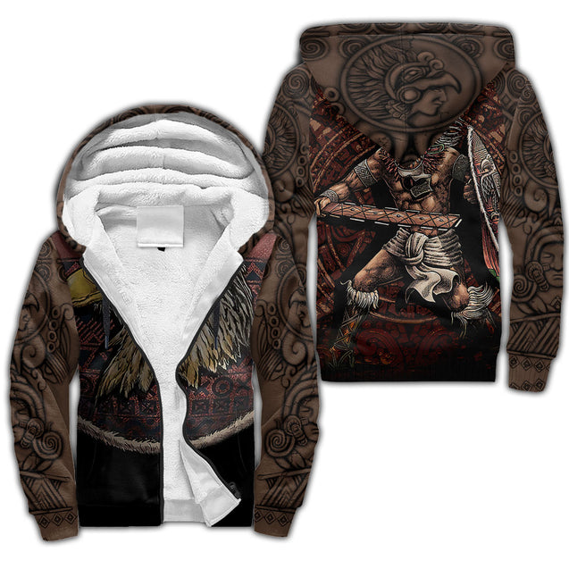 Eagle Warrior Aztec Mexican 3D All Over Printed Unisex Shirts