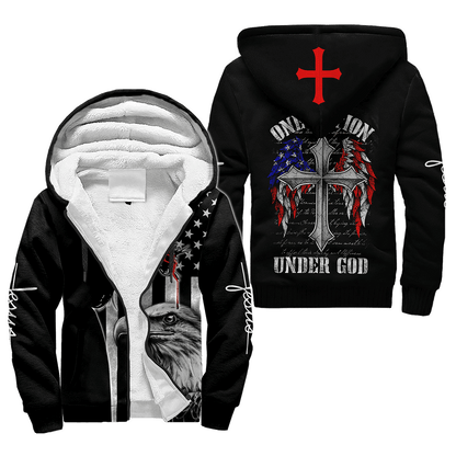 One Nation Under God 3D All Over Printed Unisex Shirts