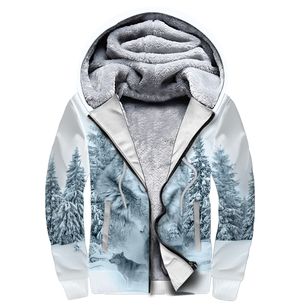 Love Wolf Native American 3D All Over Printed Shirts for Women