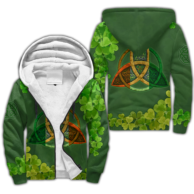 Premium Unisex Hoodie Irish St.Patrick Celtic Knot ML