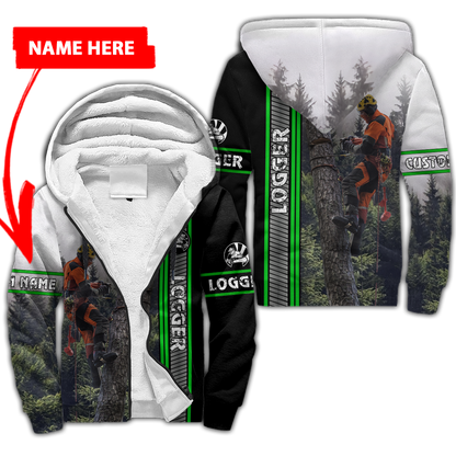 Premium Personalized Unisex 3D Printed Logger Shirts MEI