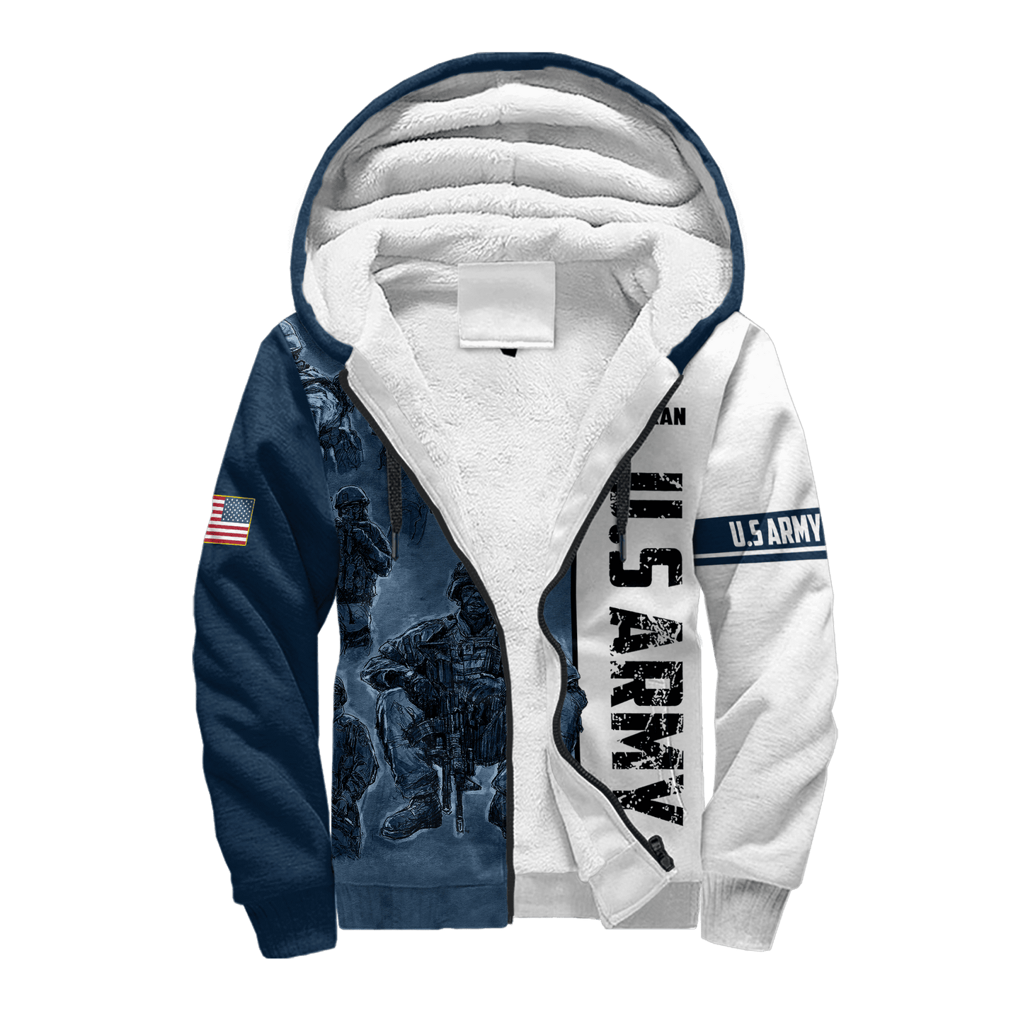 US Veteran 3D All Over Printed Unisex Hoodie Pi24052107