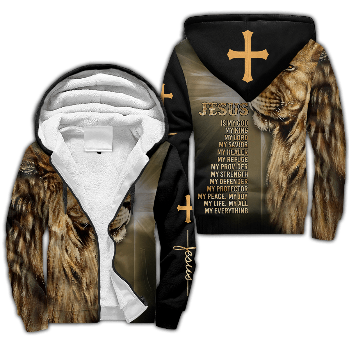 Jesus In My Heart 3D All Over Printed Unisex Shirts