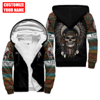 Customized name Native American 3D All Over Printed Unisex Shirts