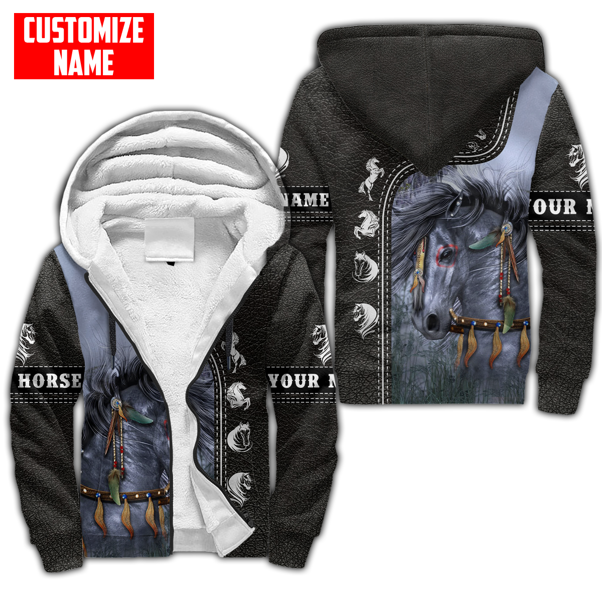 Customized Name Native American 3D All Over Printed Shirts for Women