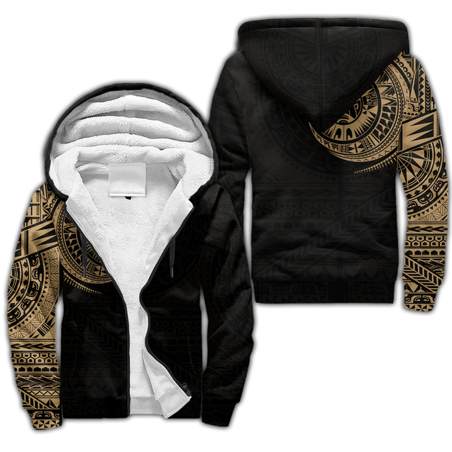 New Zealand Maori Tattoo Unisex Deluxe Hoodie ML