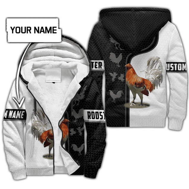 Personalized Rooster 3D Printed Unisex Shirts DD24042105