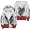 Maga Flower Puerto Rico 3D All Over Printed For Men And Women Fleece Zip-up Hoodie MH24022104