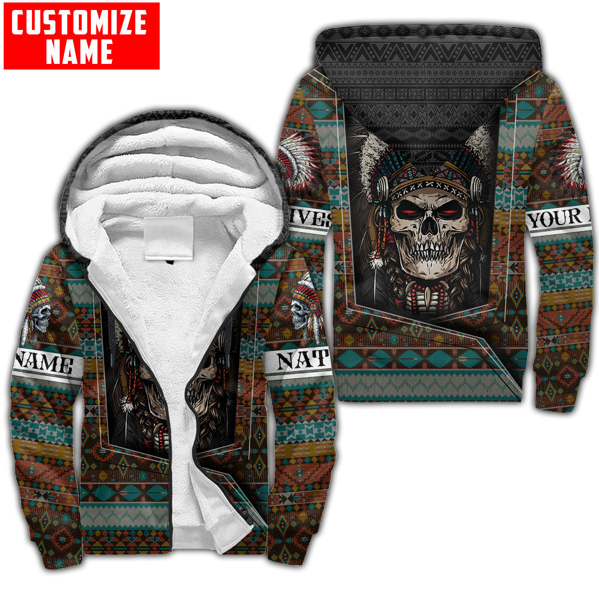 Native American 3D All Over Printed Unisex Shirts