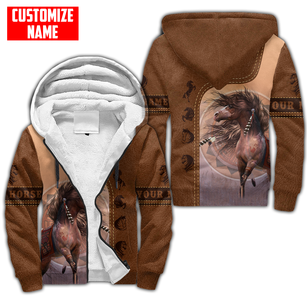 Customized Name Native American 3D All Over Printed Shirts for Women