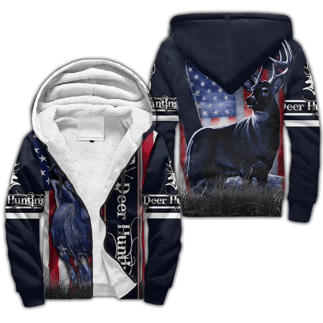 American Deer Hunting 3D All Over Printed Unisex Shirts