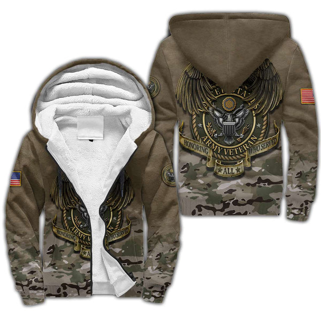 United States Army 3D All Over Printed Unisex Shirts