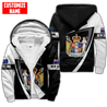 New Zealand Aotearoa Coat Of Arm Army Camou Personalize 3D Unisex Hoodie