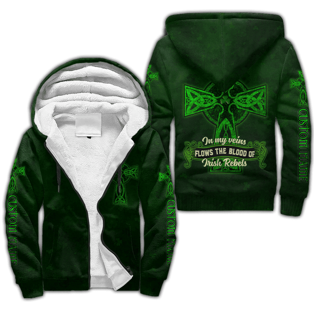 Premium Unisex Hoodie Personalized Irish St.Patrick Day ML