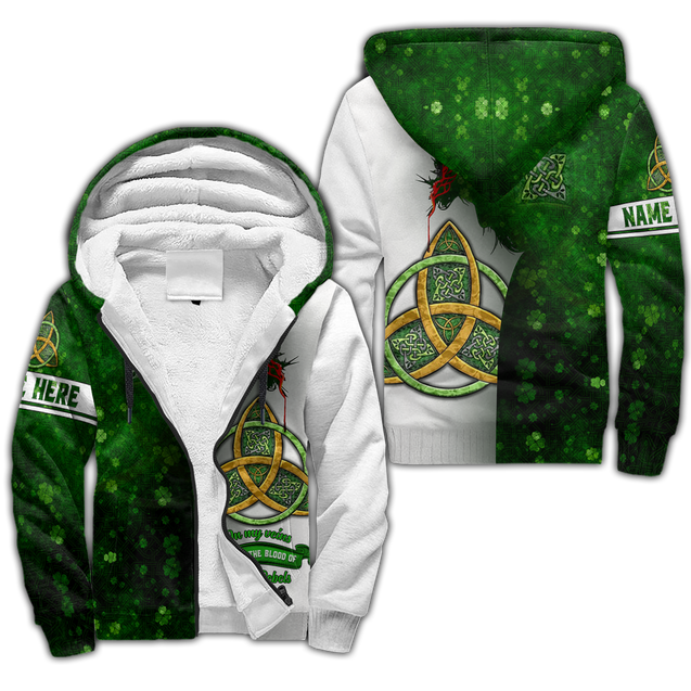 Premium Unisex Hoodie Custom Nam Irish St.Patrick Jesus Irish Rebel In My Vain ML