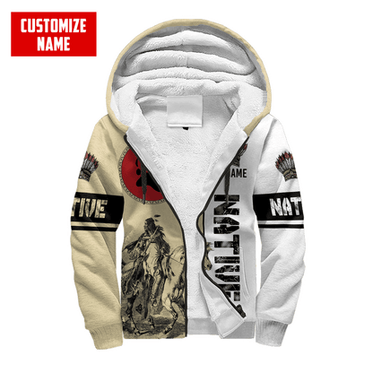 Customized Name Native American 3D All Over Printed Unisex Shirts